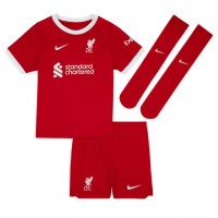 Liverpool Ibrahima Konate #5 Hjemmedraktsett Barn 2023-24 Kortermet (+ Korte bukser)